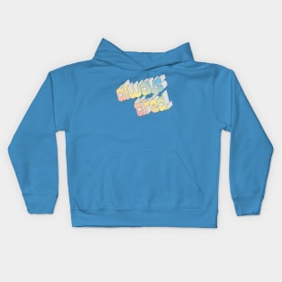 Always Tired / Typography Design Kids Hoodie